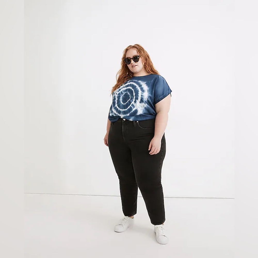 Madewell The Curvy Perfect Vintage Jean Black Lunar Wash Women’s Size 31 Tall